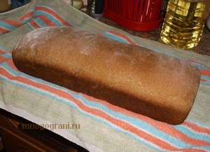 домашний ржаной хлеб